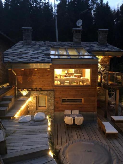 La Baita Nel Bosco Morgex Luaran gambar